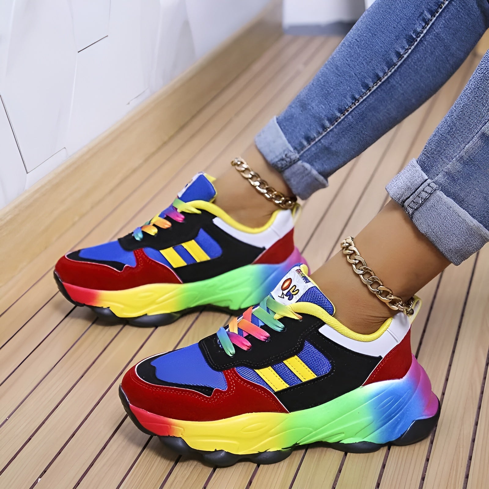 Multicolor Blue / 10.5
