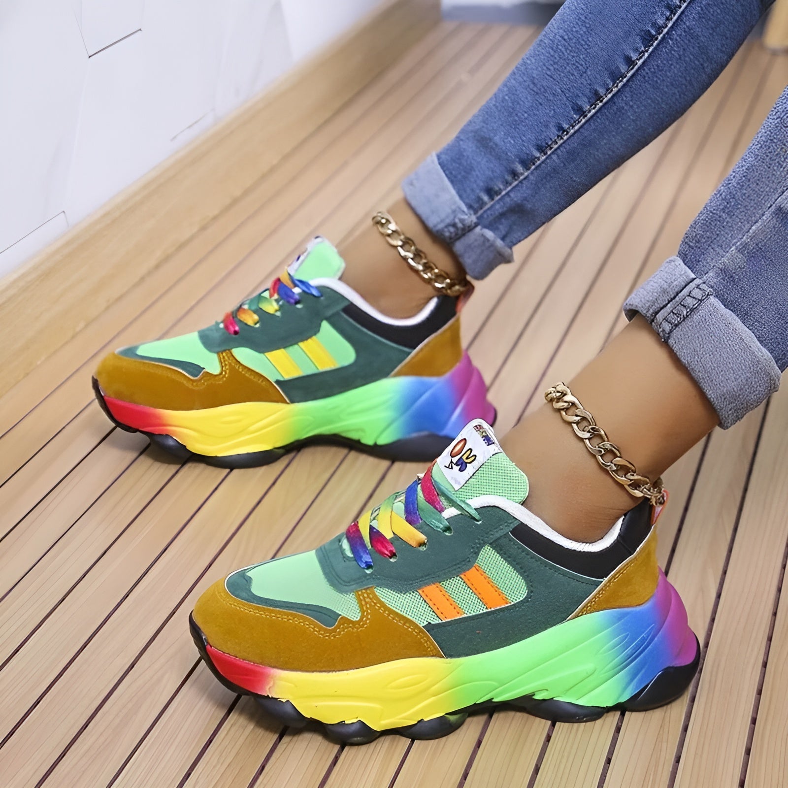 Multicolor Green / 10.5